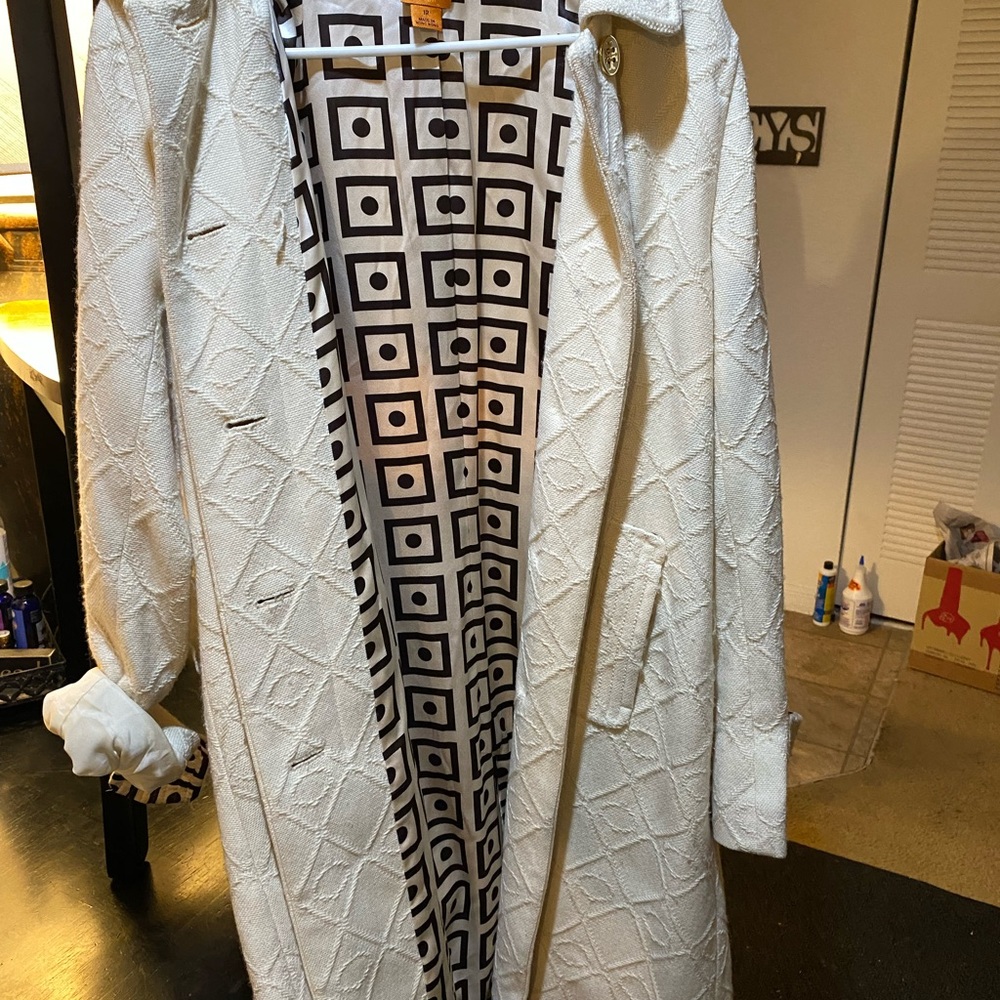 Tory Burch winter wool coat used